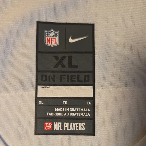 Nike Men's White Jersey with Black Details - Picture 3 of 5